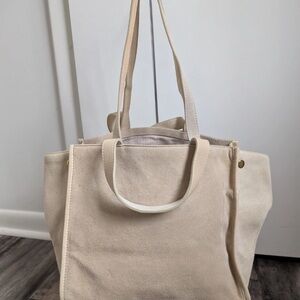 MARGOT NEW YORK - Cream Tote Bag